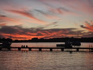 Sun Set on the Swan River